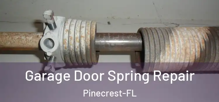 Garage Door Spring Repair Pinecrest-FL