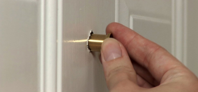 peephole door repair in Pinecrest